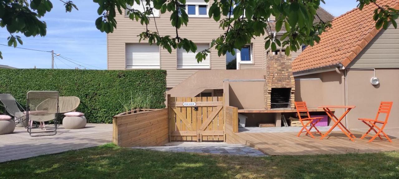 BERCK Maison de vacances avec terrasse et jardin, Extérieur photo