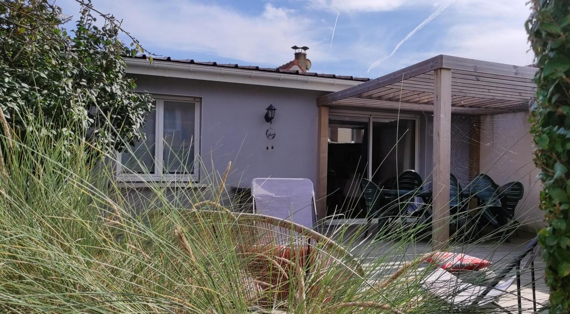 BERCK Maison de vacances avec terrasse et jardin, Extérieur photo