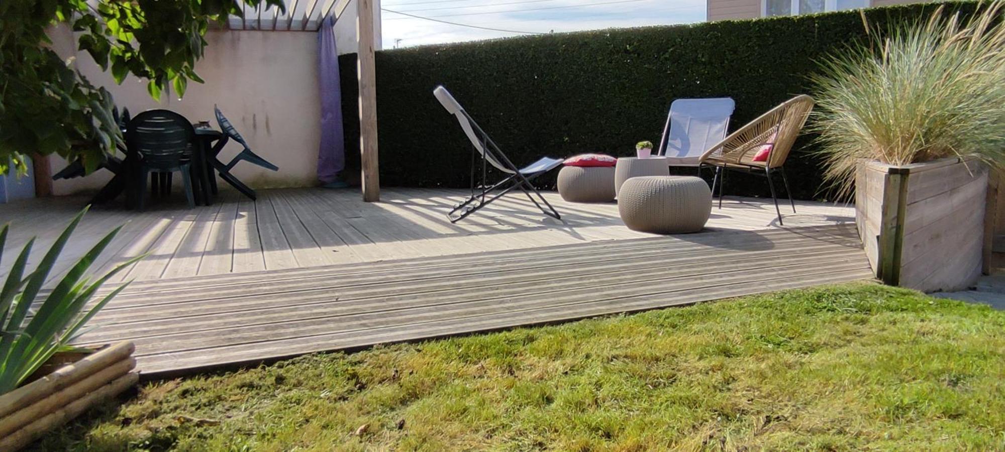 BERCK Maison de vacances avec terrasse et jardin, Extérieur photo